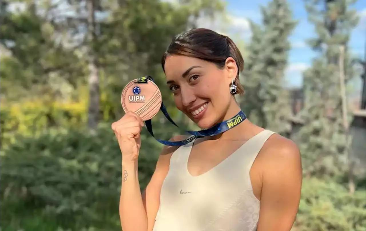 Mariana Arceo gana bronce en la Copa del Mundo de Pentatlón 2023