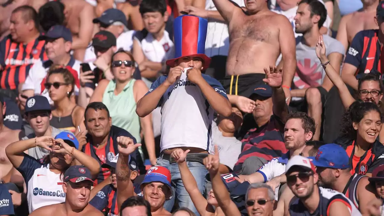 Hinchas de San Lorenzo podrán estar presentes ante Talleres