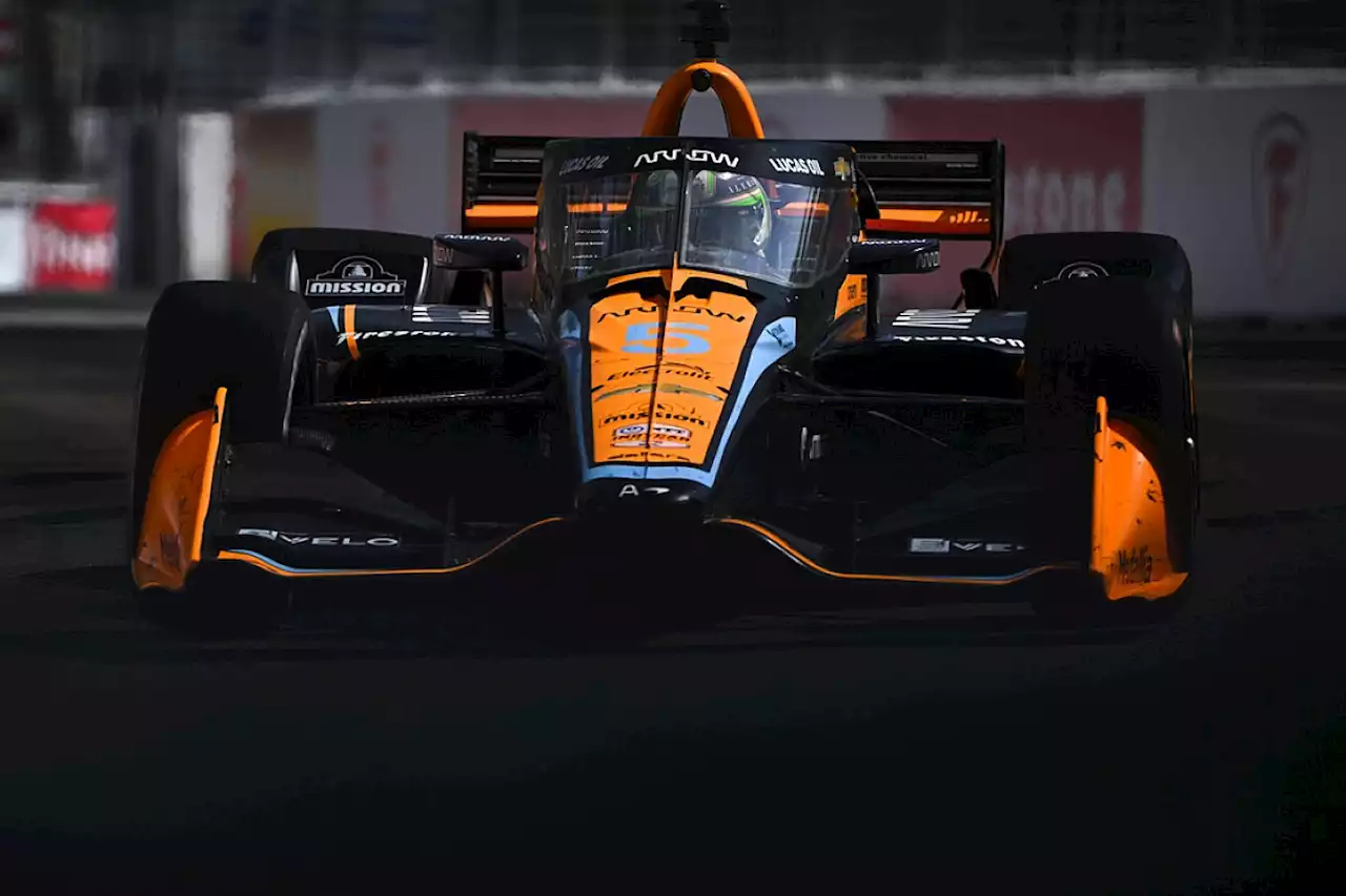 IndyCar Long Beach: Late flyer puts O’Ward’s McLaren on top