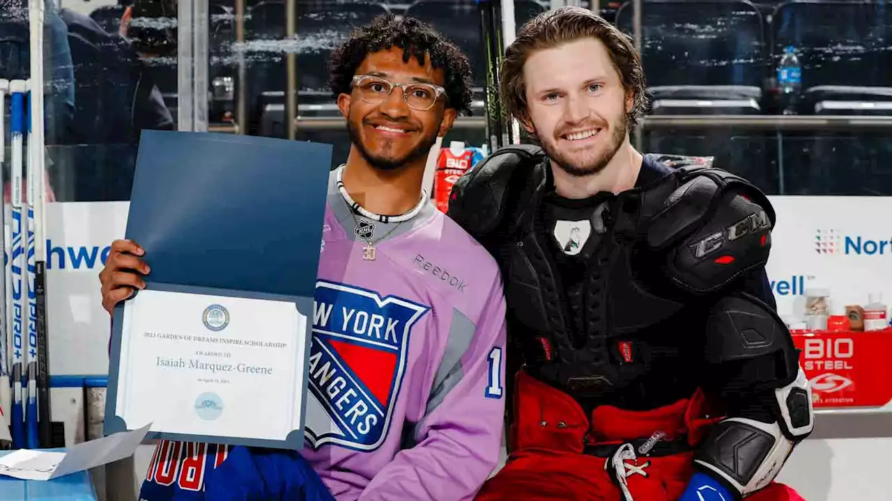 New York Rangers Surprise Sandy Hook Survivor With Law School Scholarship