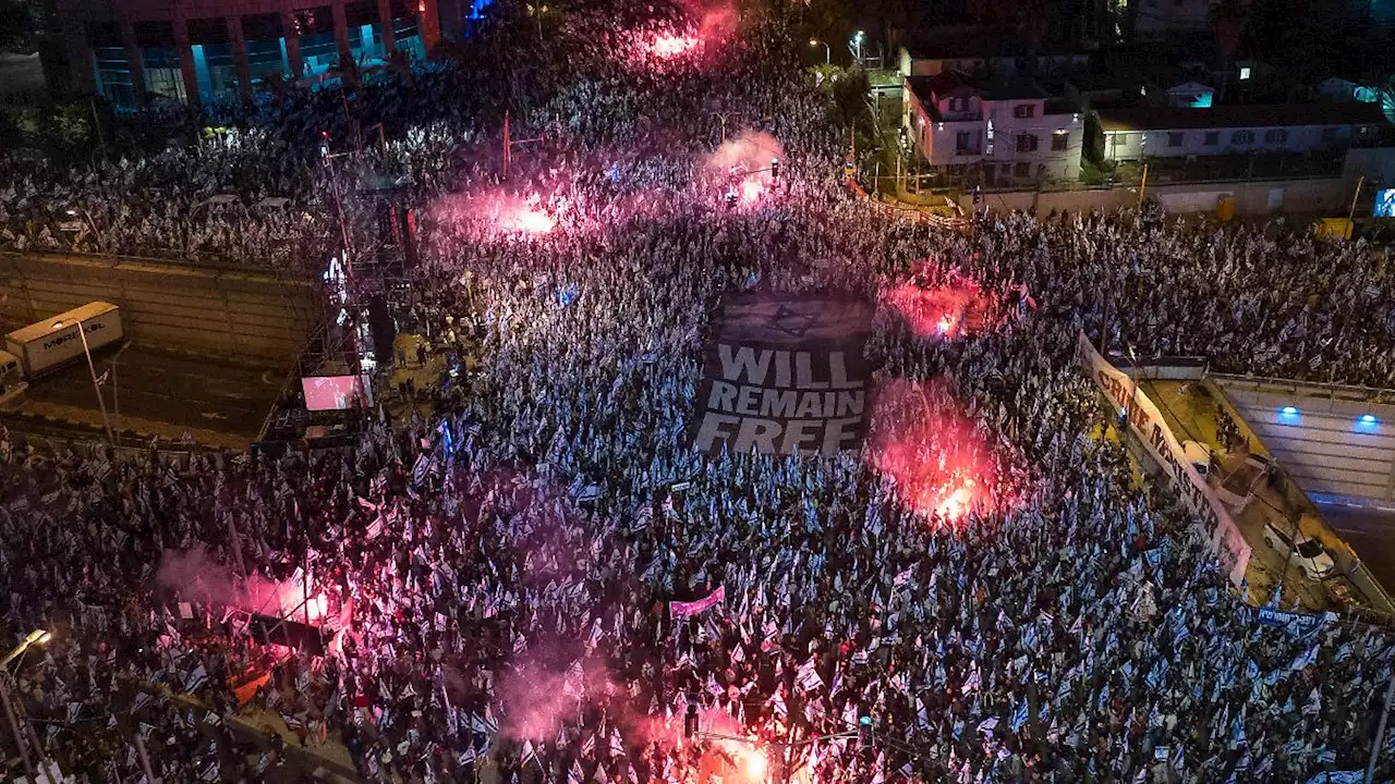 Massenproteste in Israel reißen nicht ab