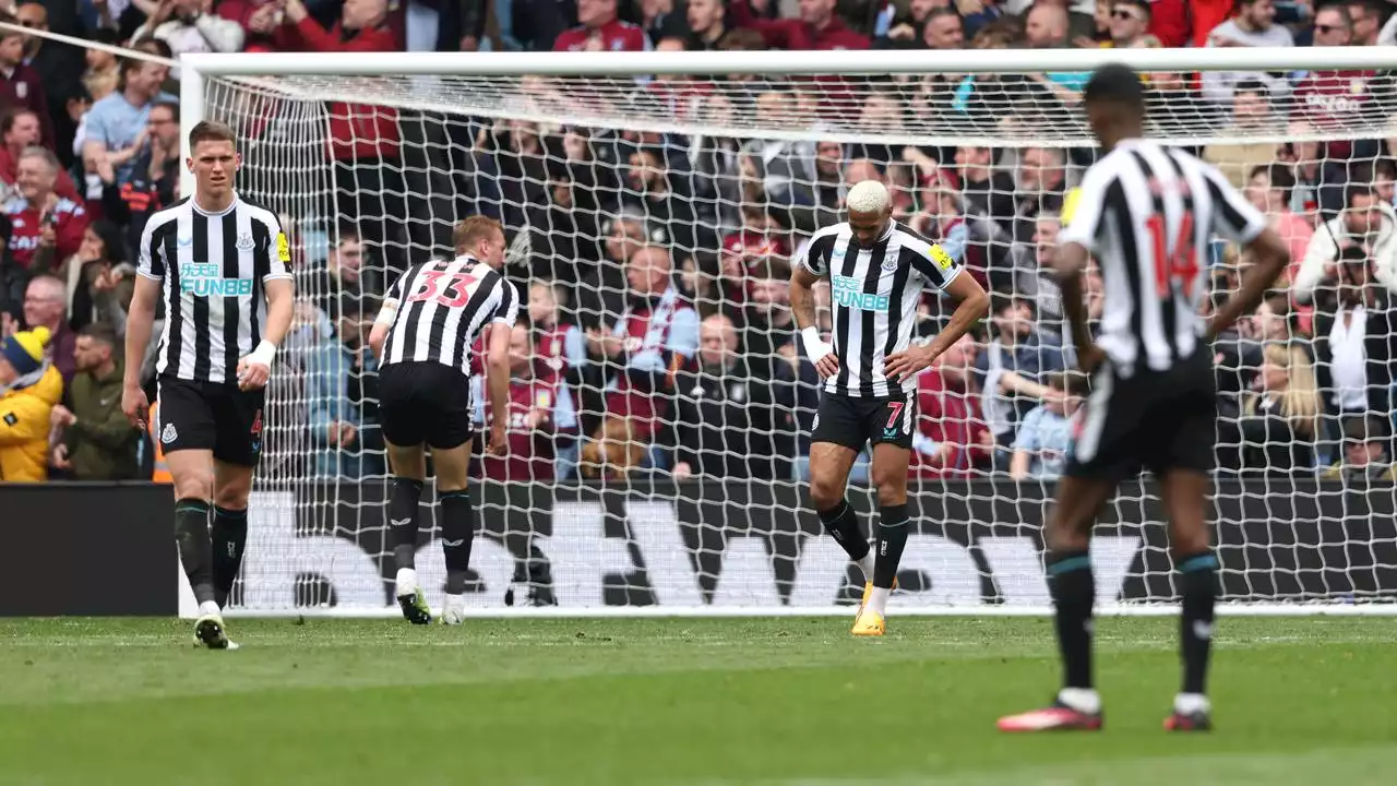 Newcastle lijdt pijnlijke nederlaag tegen Aston Villa in strijd om Champions League