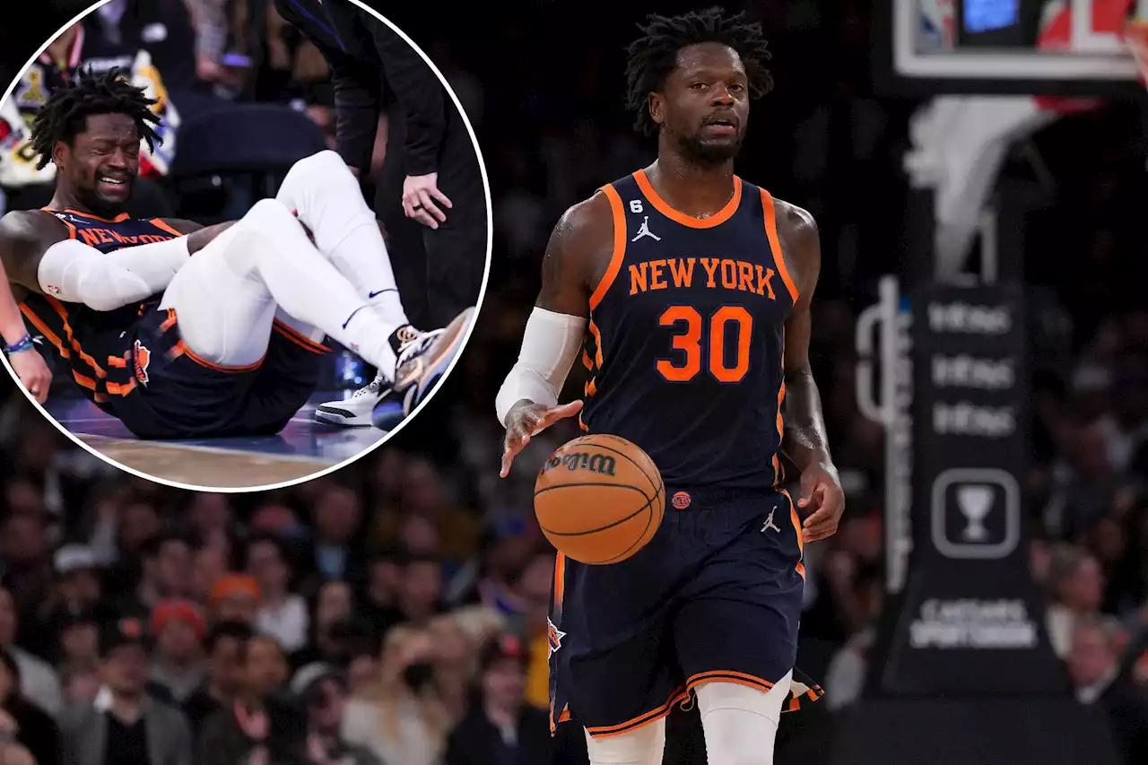 Knicks’ Julius Randle targeting Game 1 return but will be game-time decision