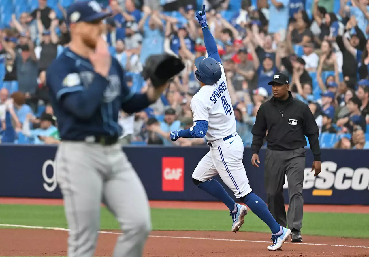 Rays finally lose as they fall to Blue Jays after absurd 13-0 start