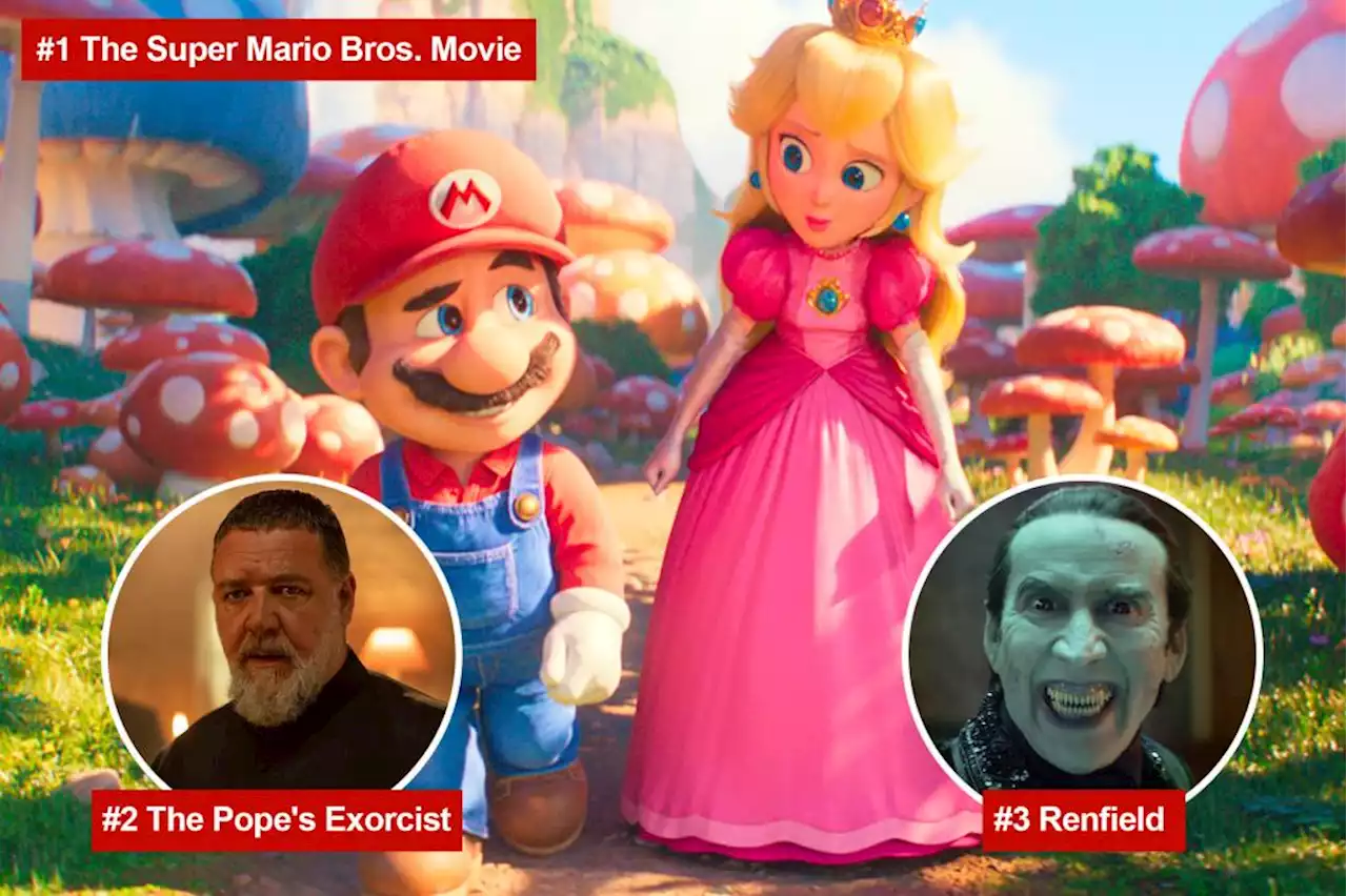 ‘Super Mario Bros. Movie’ cleans up at box office for second straight week