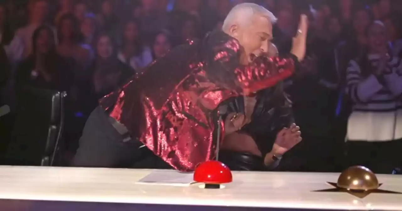 Bruno Tolioli smashes golden buzzer in middle of dance act in series first