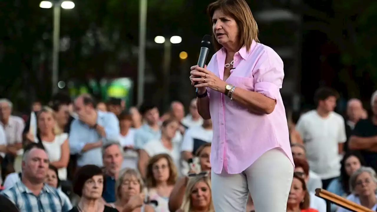 Con un mensaje velado a Horacio Rodríguez Larreta, Patricia Bullrich se tomó licencia en el PRO | Dejó la presidencia del partido para intensificar la campaña