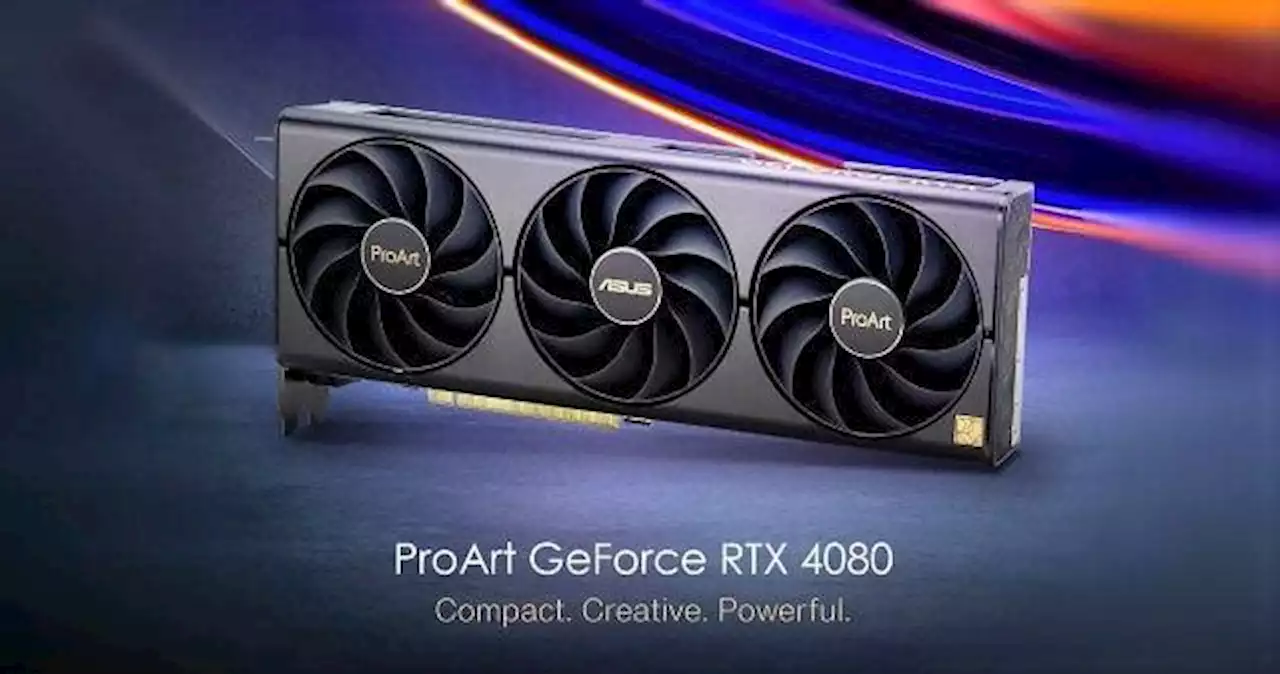 Asus Proart Geforce RTX 4080 & 4070 Ti: Grafikkarten für Content Creator vorgestellt