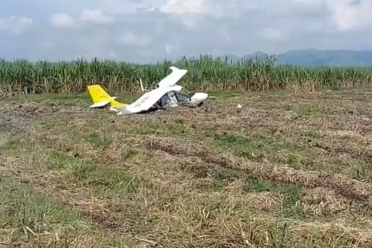 Avioneta se accidentó en cañaduzal de Cartago, Valle del Cauca, y el piloto quedó herido - Pulzo