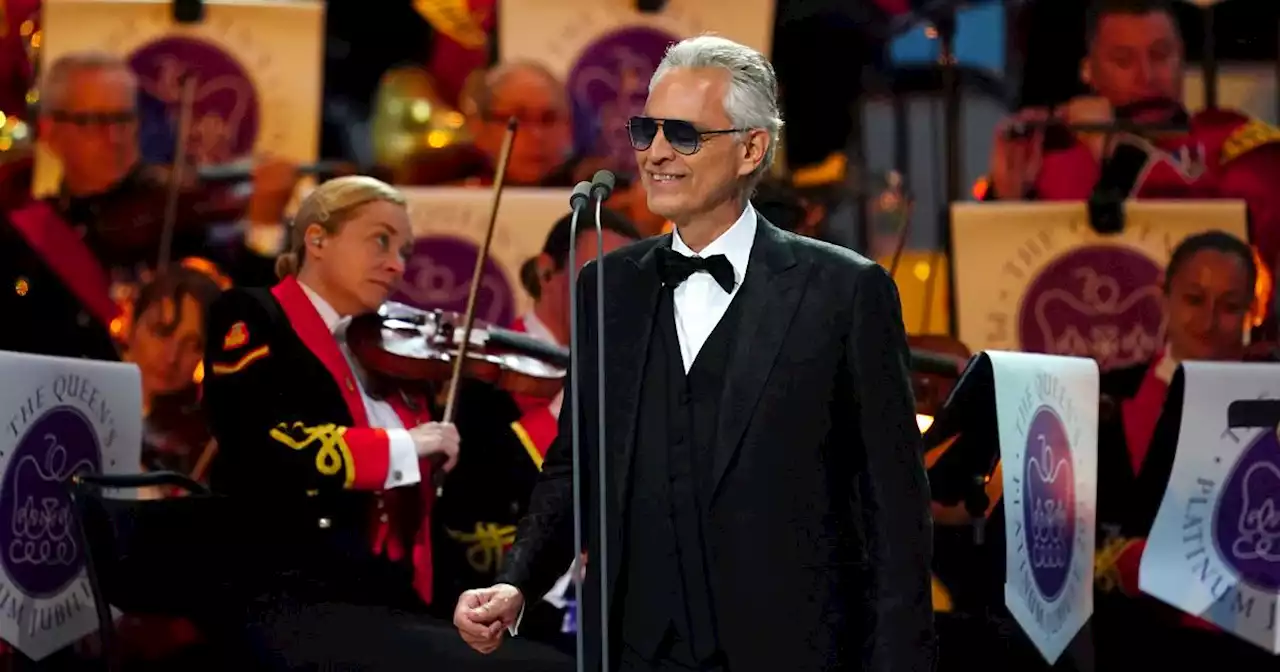 Andrea Bocelli canterà al concerto dell'incoronazione di Carlo III