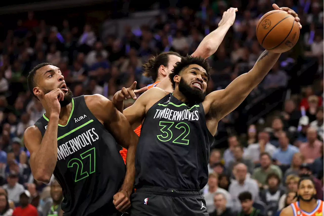 Karl-Anthony Towns leads Wolves past Thunder for last playoff spot