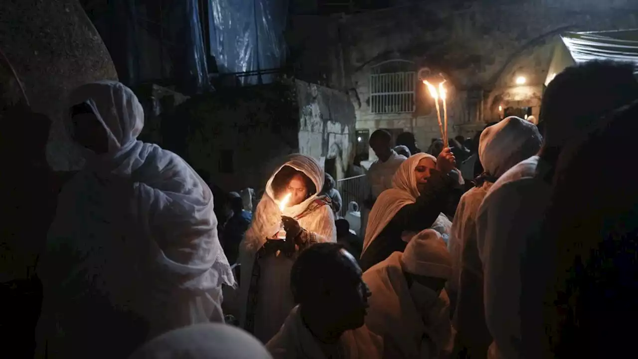 Jérusalem: la cérémonie du «Feu sacré» du Saint-Sépulcre sous haute présence policière