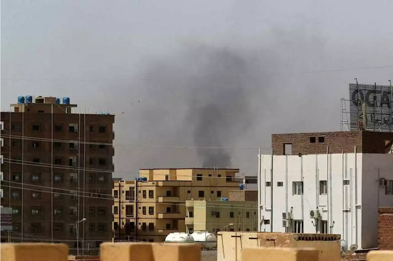 Explosions, gunfire heard around Sudan’s capital as army, paramilitaries clash