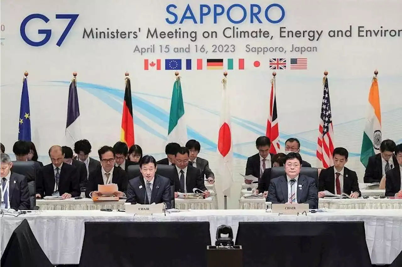 G7 needs to help emerging countries in reducing emissions, says Japan minister Nishimura