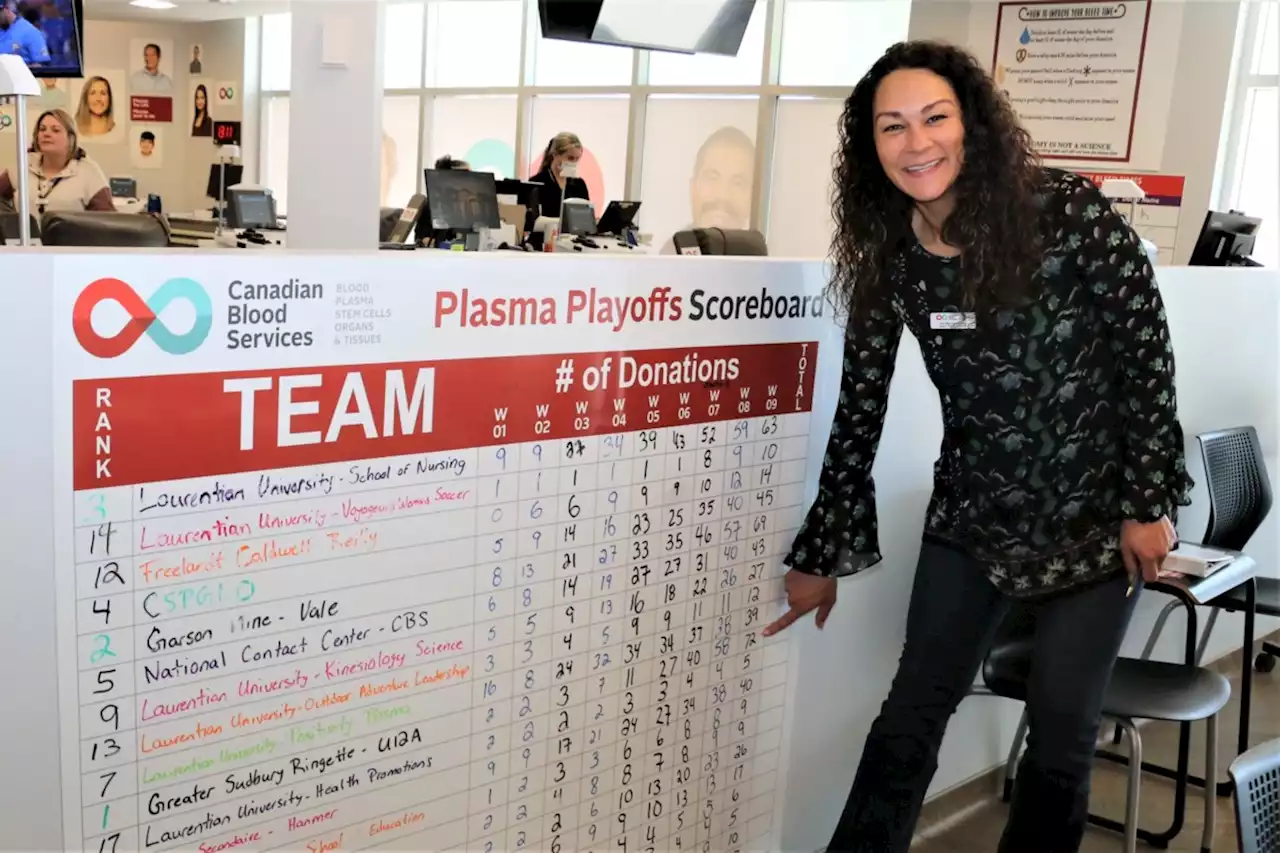 Spring is here and the Sudbury blood plasma centre needs you