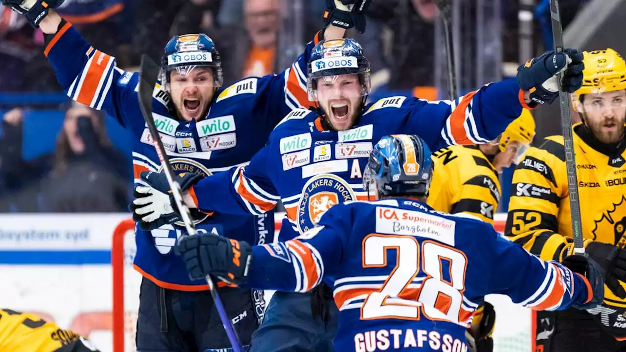 Ishockey: Växjö avgjorde första SM-finalen efter förlängningsrysare