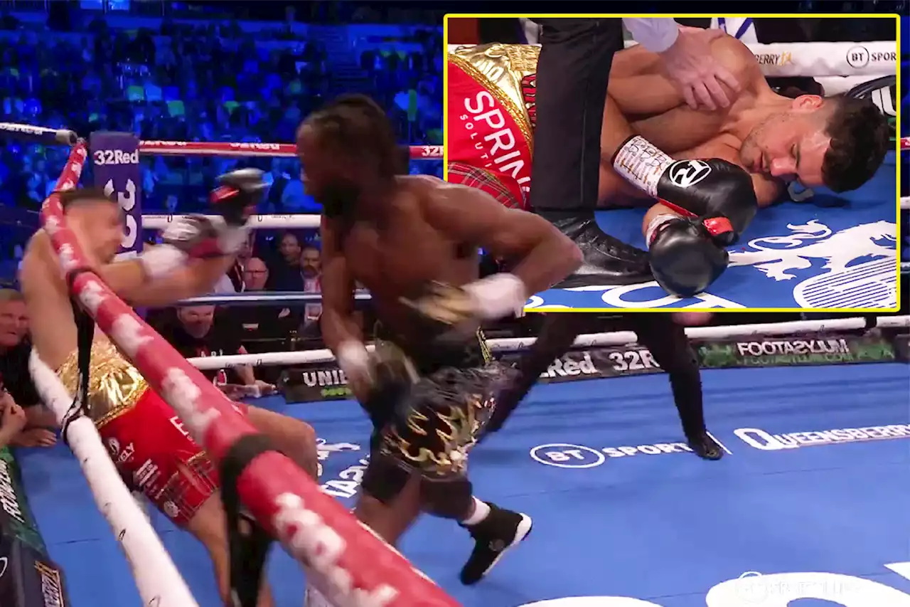 Denzel Bentley delivers brutal 45-second KO that leaves opponent unconscious