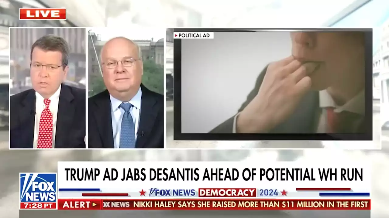 Fox News Pundits Trash Trump’s ‘Childish’ DeSantis Pudding Ad