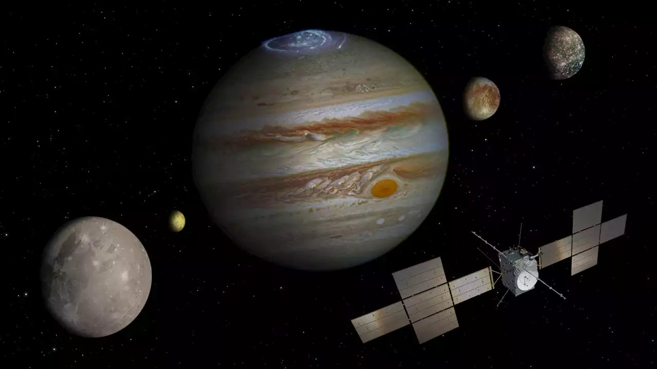 ESA's Juice spacecraft to probe Jupiter's icy moons