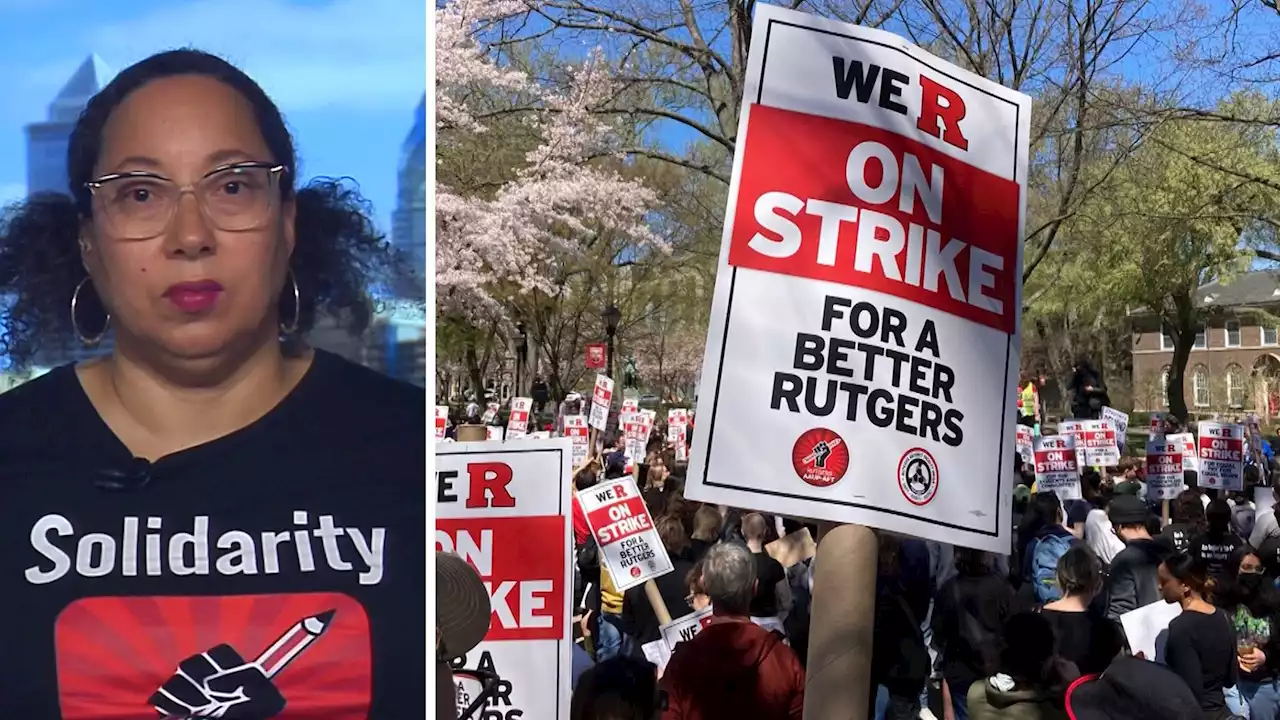 Historic Rutgers Strike Goes Into Day 5: Workers Demand Better Pay, Job Security