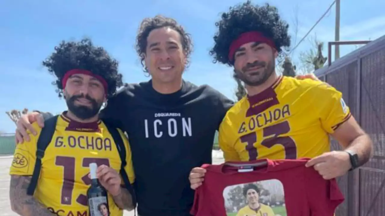 Guillermo Ochoa es ídolo en Salernitana, ya cuenta con dos 'dobles'