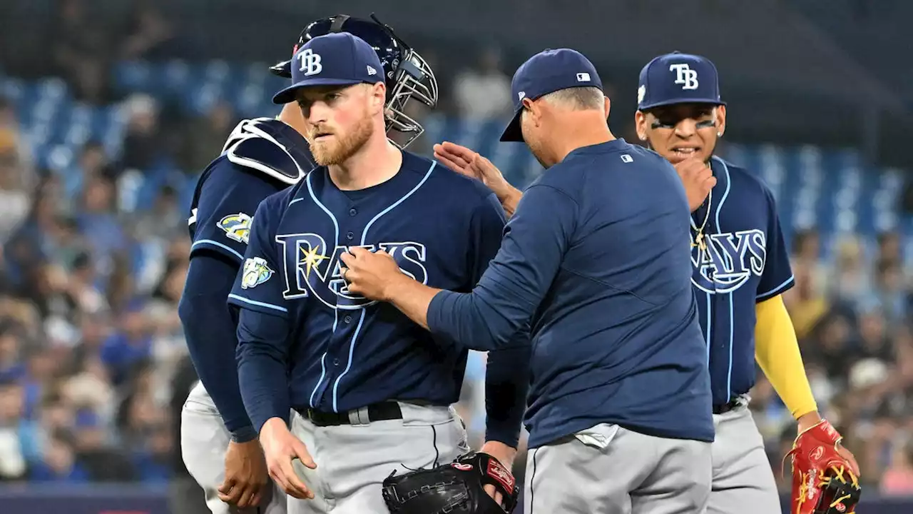 Tampa Bay Rays' record-tying season-opening winning streak ends with loss to Blue Jays