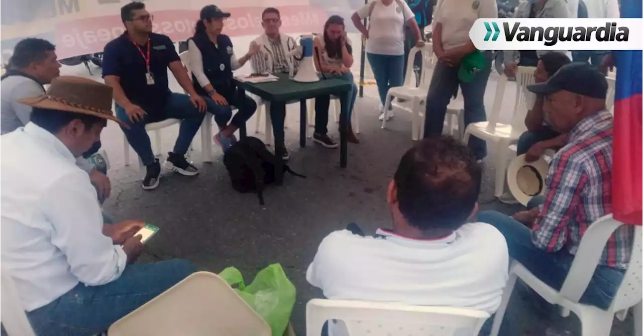 Levantan protesta en peaje de la Mesa de Los Santos, el miércoles próximo instalarán mesa de trabajo