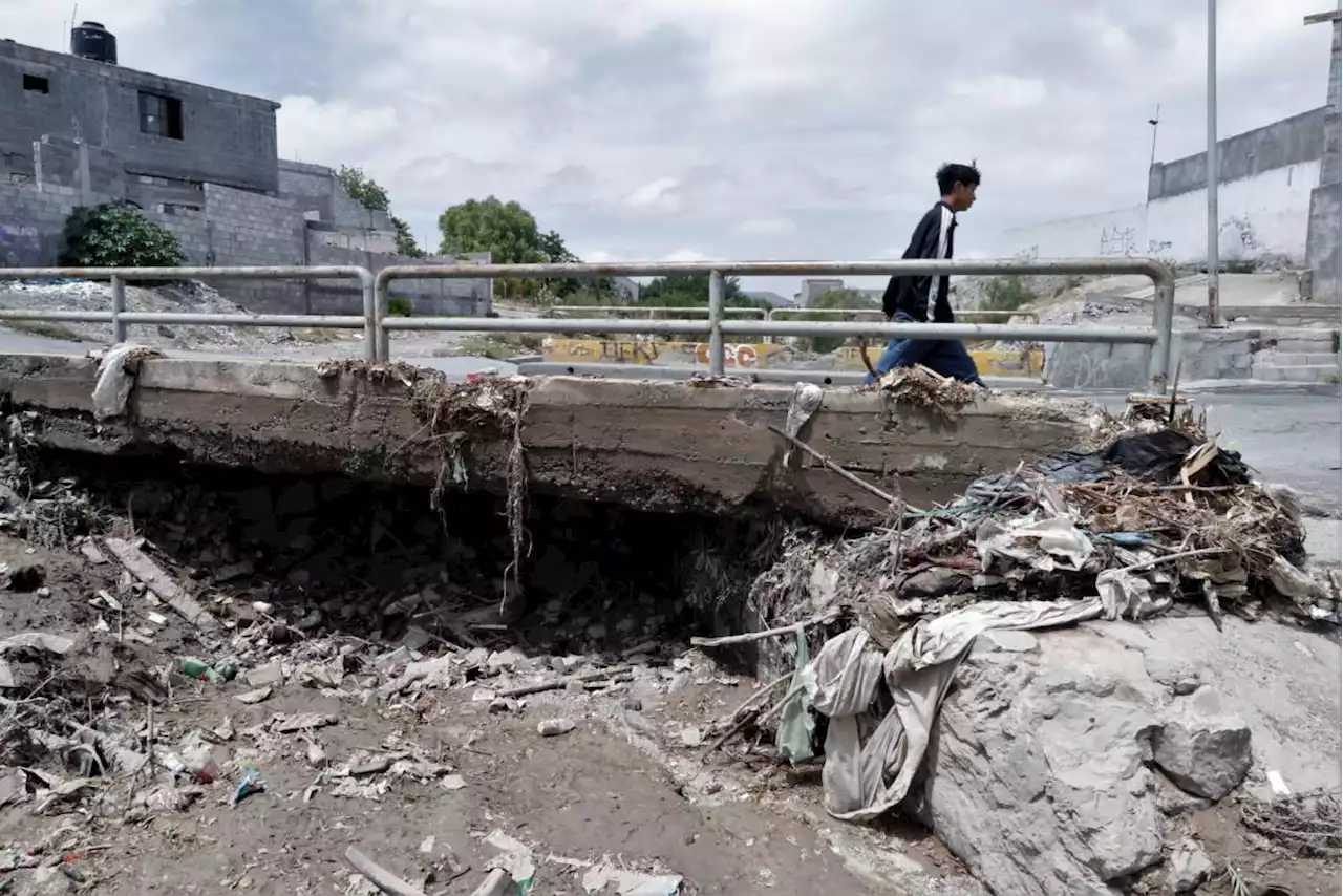 Arroyo del Pueblo, por acumulación de basura es punto de mayor riesgo por desbordamiento en Saltillo