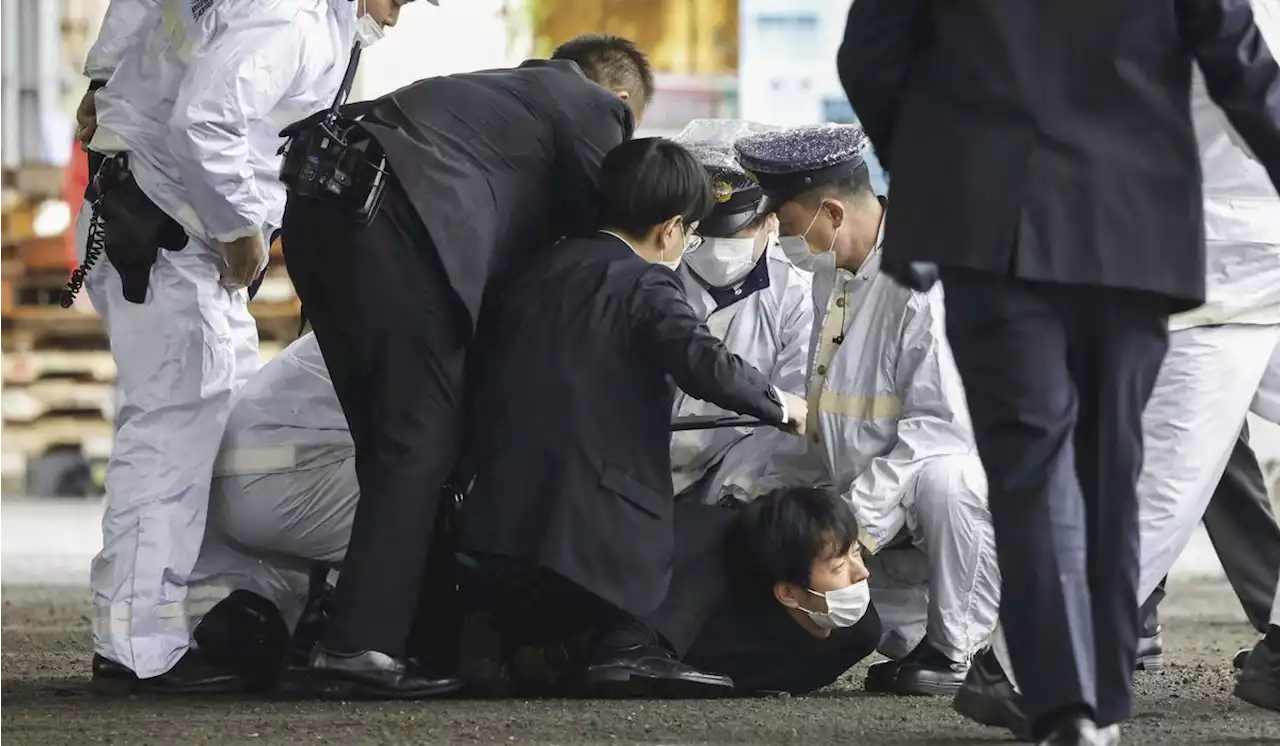 Explosive thrown at Japan PM at campaign event; 1 hurt