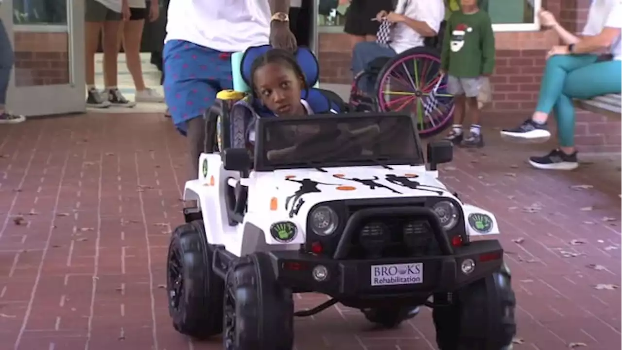 Brooks Rehab brings joy of mobility with custom new rides for children with disabilities