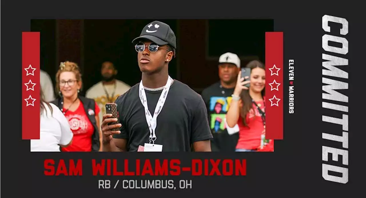 Ohio Running Back Sam Williams-Dixon Commits to Ohio State