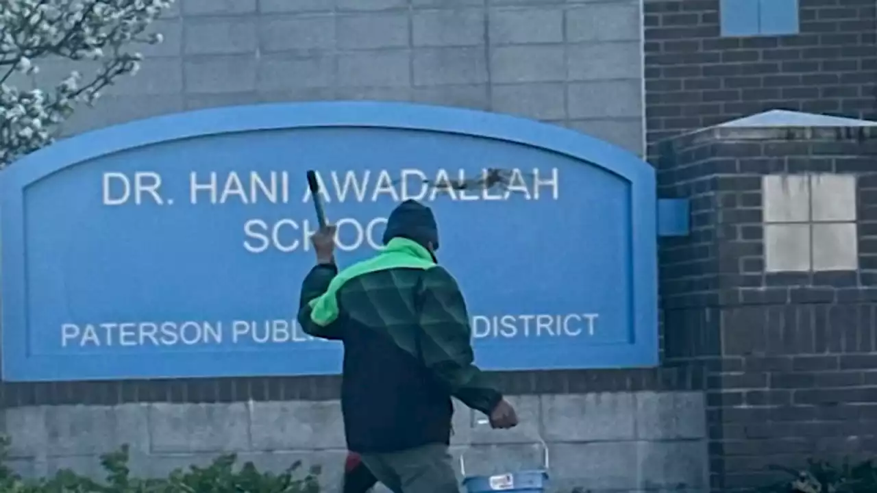 Man accused of using feces to write 'Allah' on Paterson elementary school sign