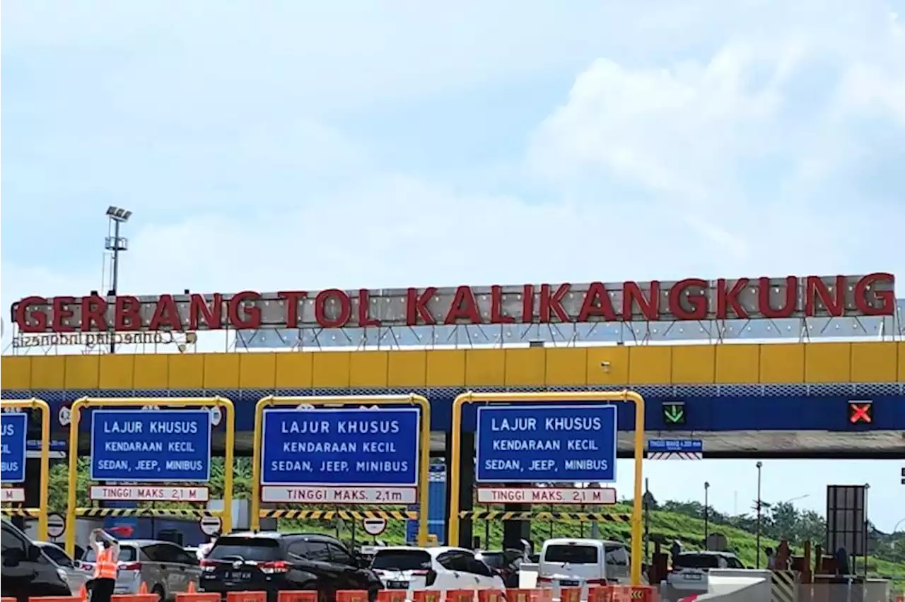 Jumlah gardu di Gerbang Tol Kalikangkung ditambah