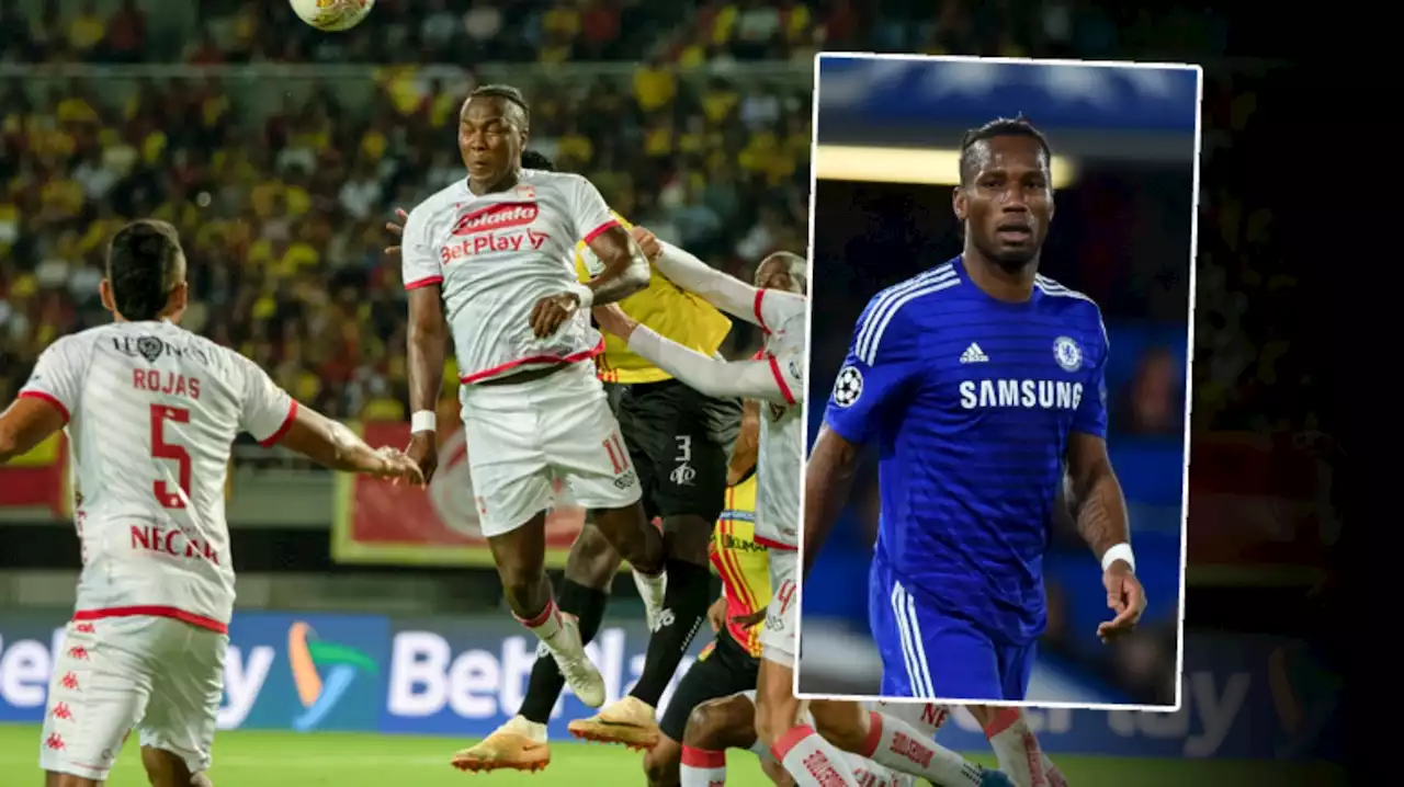 Rodallega va en serio con los hinchas de Santa Fe: memes lo comparan con Drogba