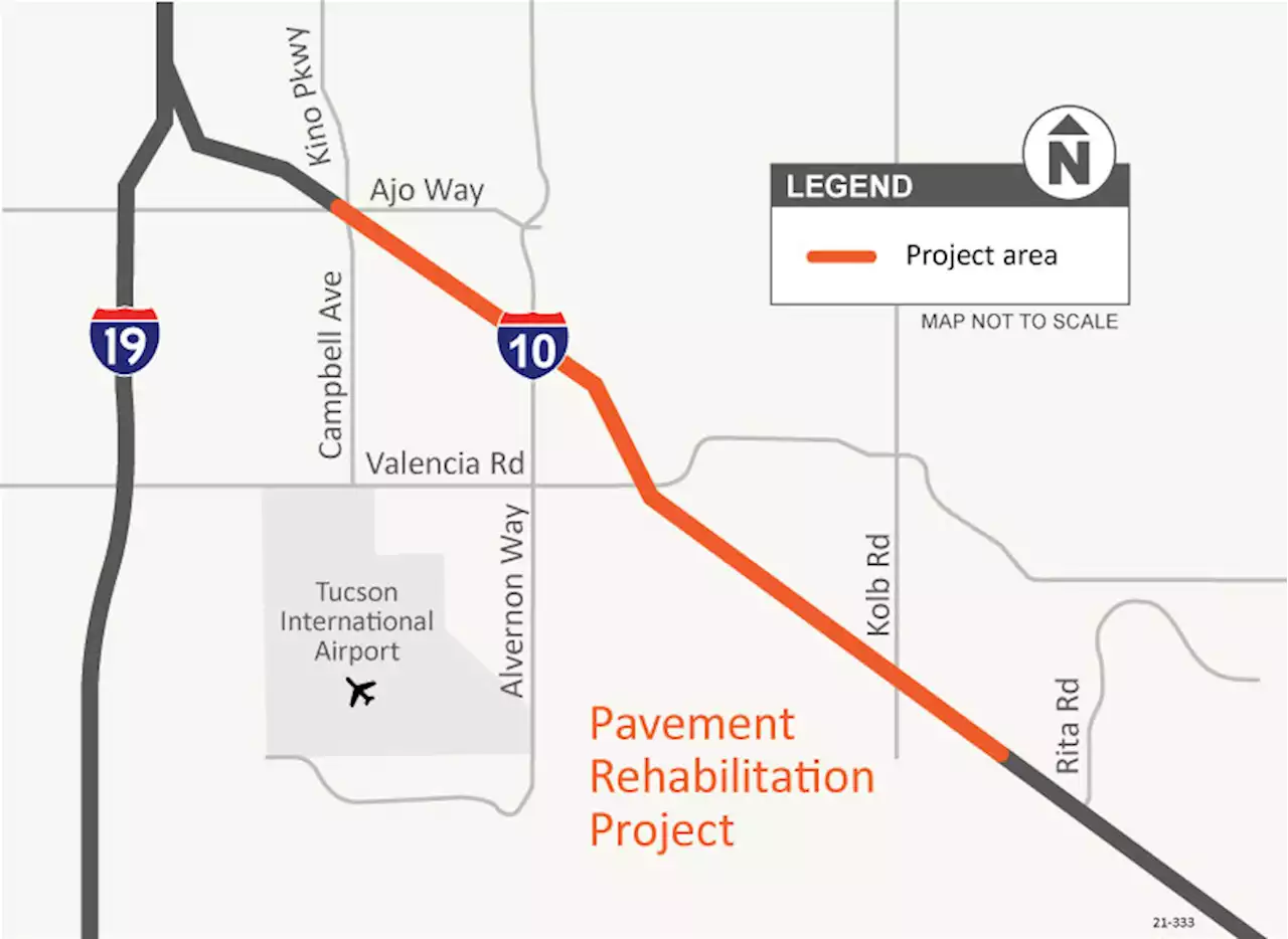 Plan for overnight ramp closures and lane restrictions on I-10 in Tucson April 17-20