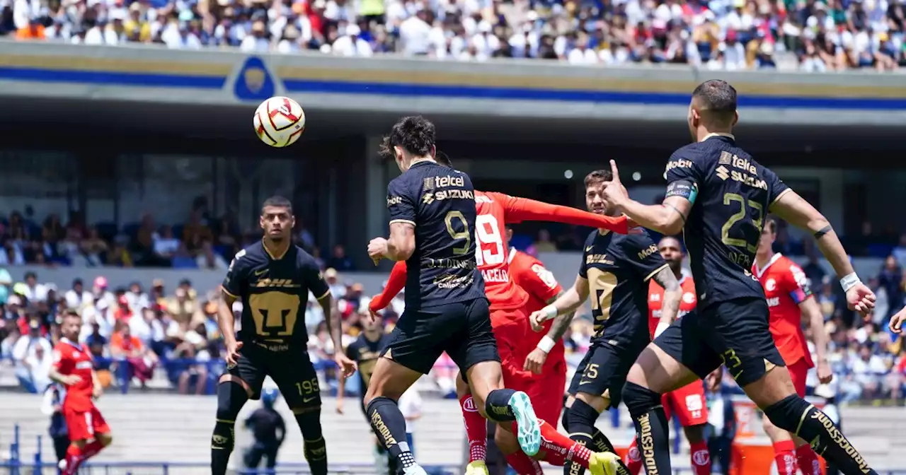 Minuto 43: ¡GOOOOL de Eduardo Salvio! Pumas 3-1 Toluca EN VIVO | Jornada 15 Clausura 2023 Liga MX