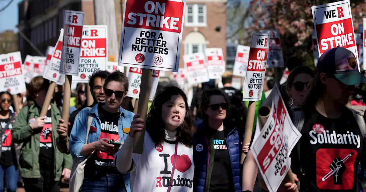 Rutgers University strike suspended after tentative deal reached