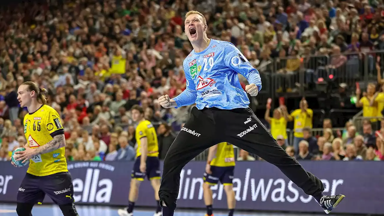 Löwen-Torhüter werden im Krimi zu Handball-Helden