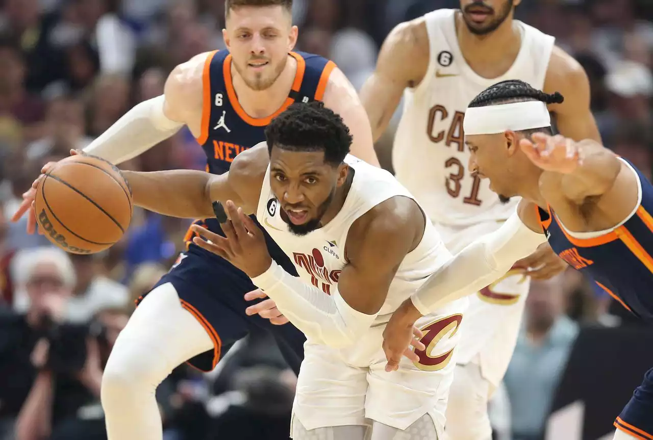 Cavs fail to match playoff moment, can’t complete comeback in 101-97 Game 1 loss to New York Knicks
