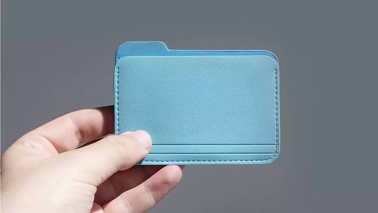 This real Apple Mac folder wallet is a design triumph