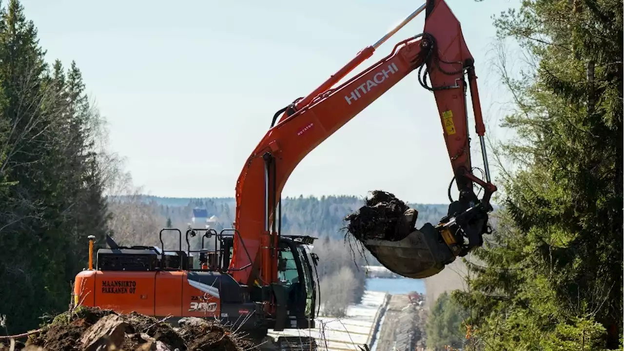 NATO member Finland breaks ground on Russia border fence