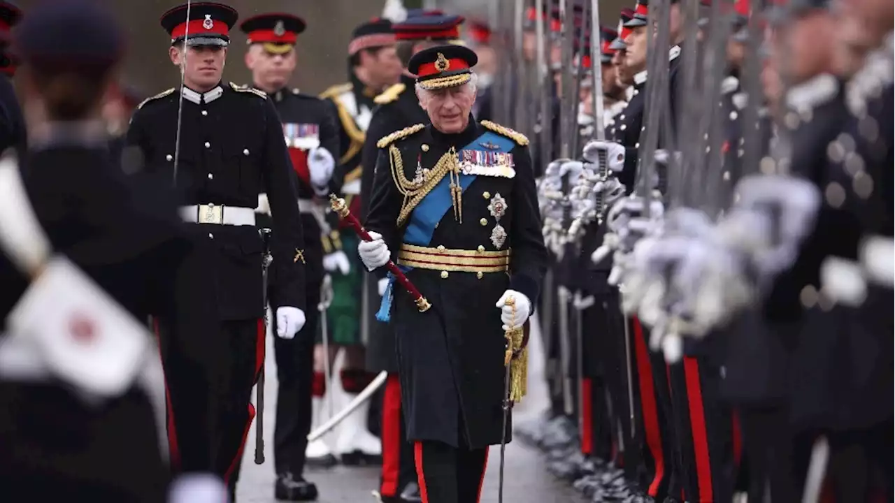 Vast military procession to mark King Charles' coronation