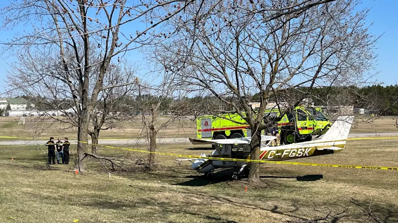 No serious injuries reported after small plane crash near Ottawa airport