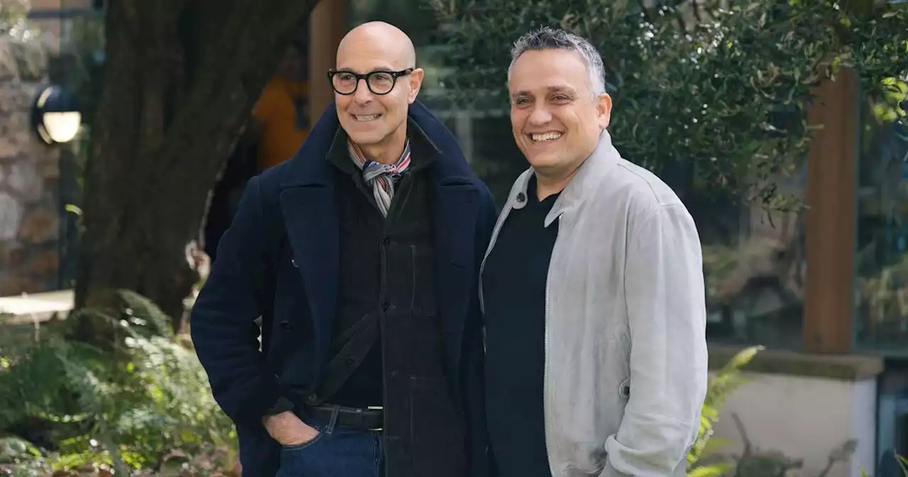 Hollywood stars Stanley Tucci and Joe Russo enjoy film festival in Scotland