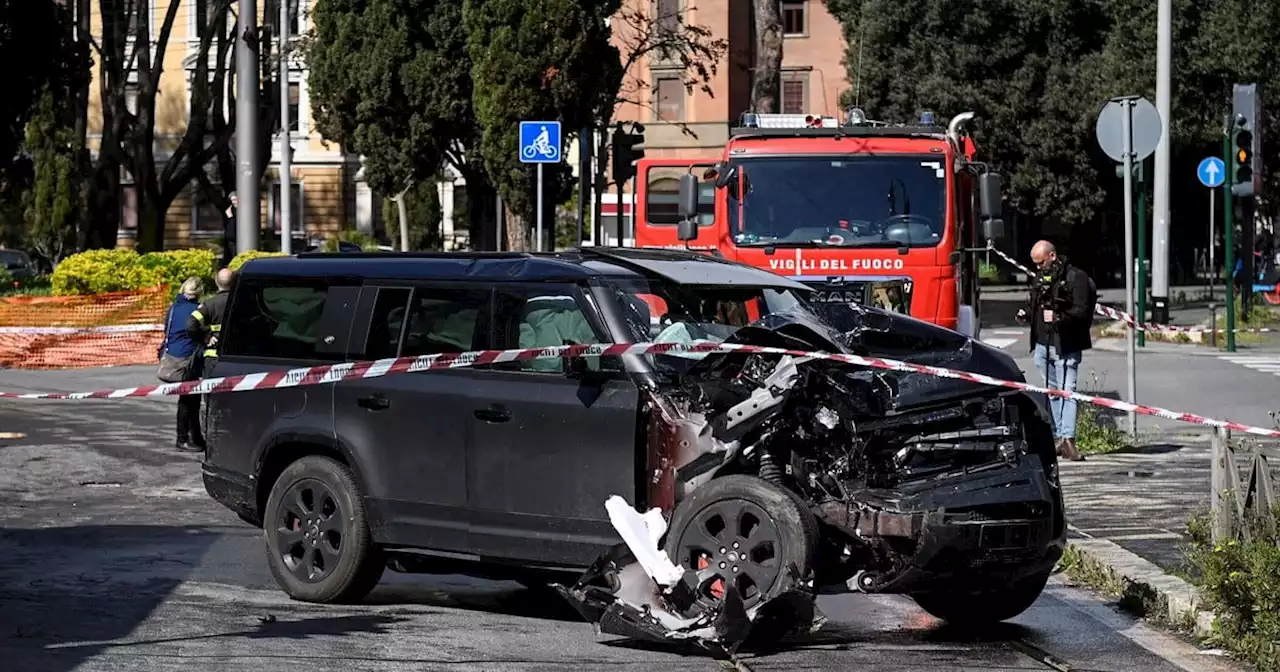 Impactante: Ciro Immobile chocó contra un tranvía y se fracturó una costilla