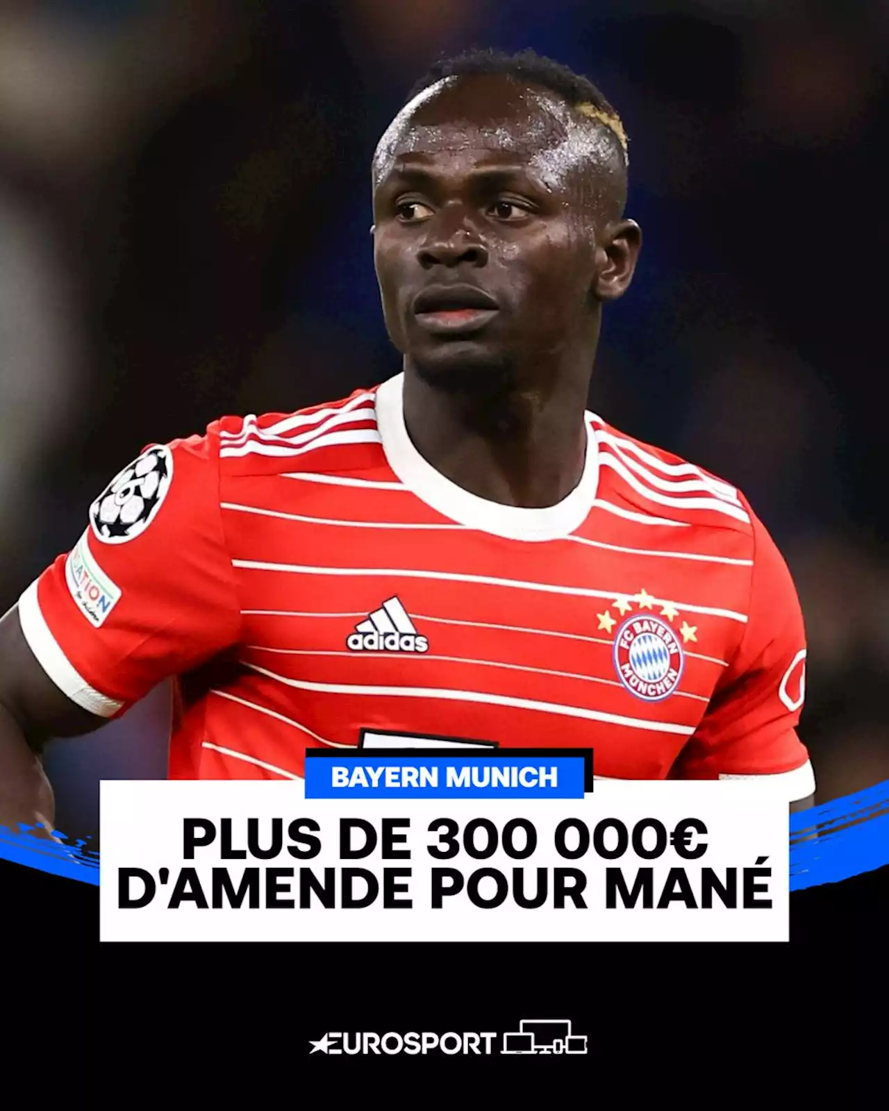 Plus de 300 000 euros : Une amende salée pour Sadio Mané