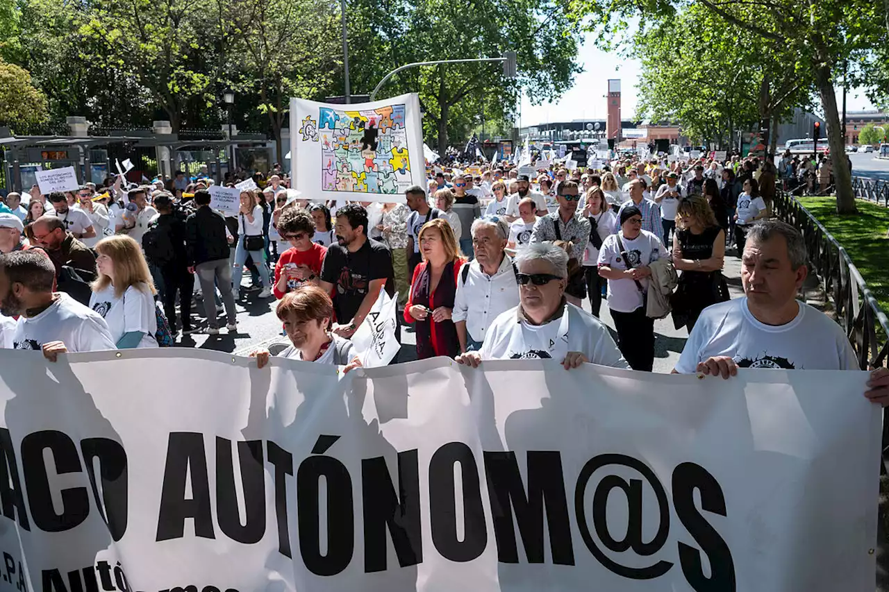 Los autónomos piden en Madrid más derechos y menos pago de impuestos