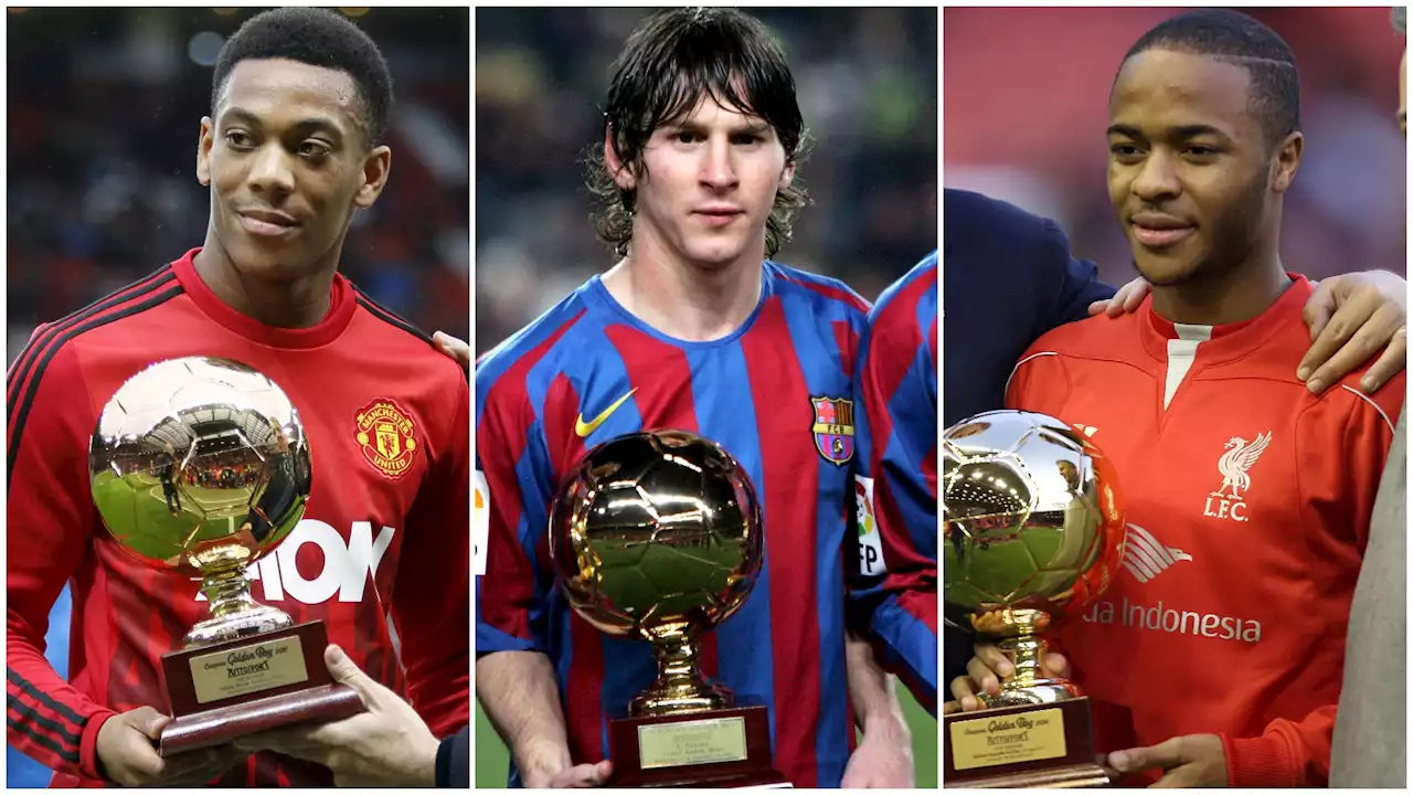 Messi, Mbappe, Rooney... Anderson: Ranking the previous Golden Boy winners as Chelsea chase Gavi...