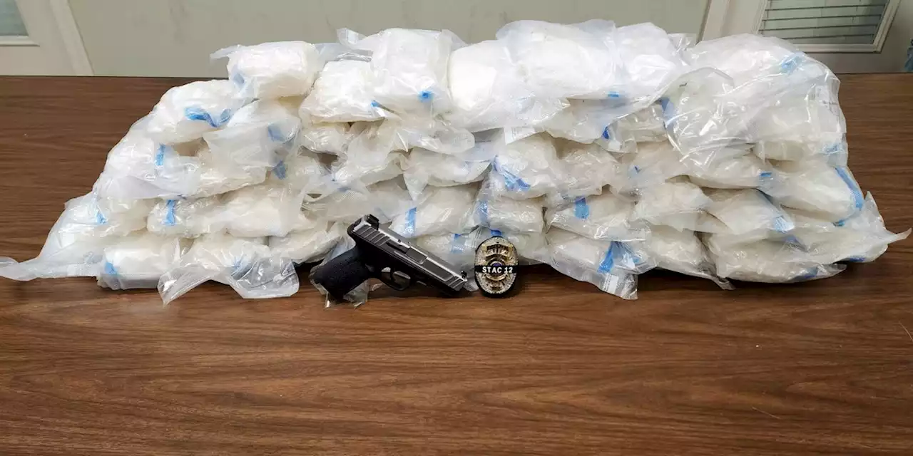 North Alabama Drug Task Force seizes 50 pounds of meth from car in Madison Co.