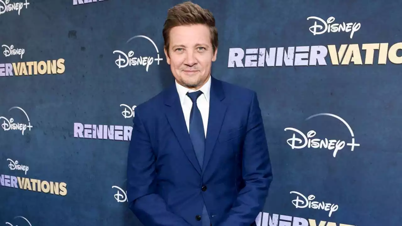 Jeremy Renner visits the hospital workers who 'saved my life' after devastating snowplow accident